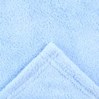 Полотенце - уголок LoveLife «Зайчик», 70×140 см, микрофибра, голубое - Фото 5