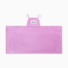 Полотенце - уголок LoveLife «Зая», 70×140 см, микрофибра, фиолетовое - Фото 2