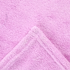 Полотенце - уголок LoveLife «Зая», 70×140 см, микрофибра, фиолетовое - Фото 5