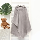 Полотенце - уголок LoveLife «Зайчик», 70×140 см, микрофибра, серое - Фото 1