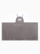 Полотенце - уголок LoveLife «Зайчик», 70×140 см, микрофибра, серое - Фото 6