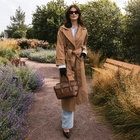 Сумка женская мессенджер на магните, 35×15×23 см, коричневая - Фото 11