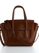 Сумка женская мессенджер на магните, 35×15×23 см, коричневая - Фото 8