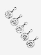 Маркеры для петель «Лотос», d=20 мм, 5 шт., цвет серебряный - Фото 2