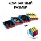 Измельчитель для табака, гриндер «Кубик», на магните, 5.7×5.7 см - Фото 2