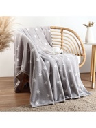 Плед «Этель. Звезды», 200×220 см, корал-флис 220 г/м² - фото 53071670