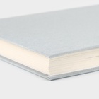 Планер интервью А5, 144 листа, твердая обложка, текстиль «Серый» - Фото 4