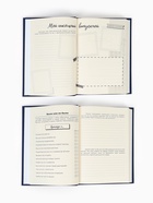 Планер интервью А5, 144 листа, твердая обложка, текстиль «Синий» - Фото 7