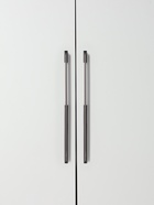 Ручка скоба CAPPIO, алюминий, м/о 448 мм, цвет черный с серой вставкой - фото 809233198