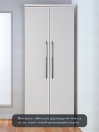 Ручка скоба CAPPIO, алюминий, м/о 576 мм, цвет черный с серой вставкой - фото 809279815