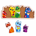 Рамка - вкладыш «Котики», 7 деталей - Фото 4