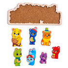 Рамка - вкладыш Лесная мастерская «Мишки», 7 деталей - Фото 6