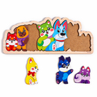 Рамка - вкладыш «Собачки», 7 деталей - Фото 4