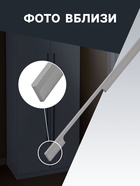 ручка скоба СAPPIO RSC059, м/о 576 мм, цвет графит - фото 809233208