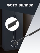 ручка скоба СAPPIO RSC059, м/о 576 мм, цвет черный - фото 809279817