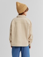 Рубашка детская MINAKU: Jeans collection, цвет бежевый, рост 140 см 10460583 - фото 12806098