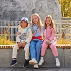 Брюки флисовые детские MINAKU: Fleece Soft, розовые, рост 110 см 10460808 - фото 12806283