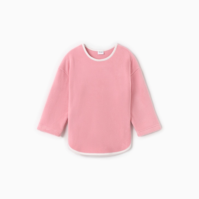 

Свитшот детский MINAKU: Fleece Soft, цвет розовый, рост 110 см