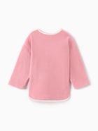 Свитшот детский MINAKU: Fleece Soft, цвет розовый, рост 110 см - фото 809607908
