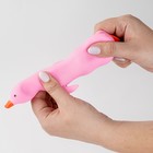 Антистресс мялка - тянучка «Утка», с песком, в пакете, МИКС - Фото 3