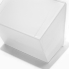 Полка-контейнер пластиковый F362 , 14,5×14×11 см, цвет прозрачный матовый - фото 25356338