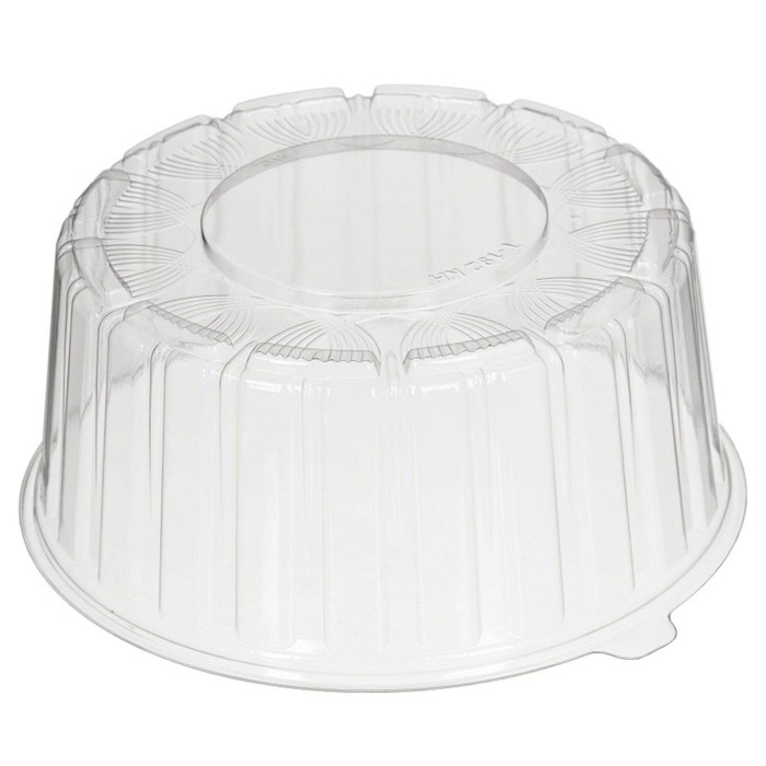 УЦЕНКА Крышка Т-192КН, круглая, прозрачная, 20.4×8.5 см - Фото 1
