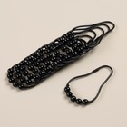 Штора для ванной «Олива», с люверсами, 180×180 см, полиэстер, серая - Фото 4