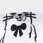 Штора для ванны Доляна Cats, 180×180 см, полиэстер, белая - Фото 3