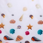 Штора для ванной Доляна «Ракушка», 180×180 см, белая - Фото 2