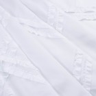 Штора для ванной «Ла Каса», с люверсами, 180×180 см, полиэстер, белая - Фото 2