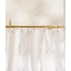 Штора для ванной «Ла Каса», с люверсами, 180×180 см, полиэстер, белая - Фото 6