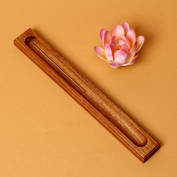 

Набор подставок для благовоний "Лотос и дерево" 6х4/24х3см