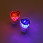 Кольцо с огоньком новогоднее «Змейка», на Новый год, МИКС, 3 х 3 х 3 см (комплект 2 шт) - фото 25399233