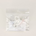 Кольцо с огоньком новогоднее «Змейка», на Новый год, МИКС, 3 х 3 х 3 см (комплект 2 шт) - фото 25481494