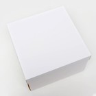 Коробка складная, крышка-дно, белая, 30 х 30 х 20 см - Фото 2