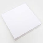 Коробка складная, крышка-дно, белая, 30 х 30 х 8 см - Фото 2