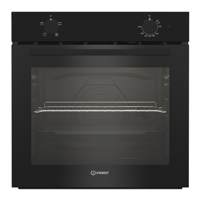 Духовой шкаф Indesit IFE 2420 BL, электрический, 72 л, чёрный