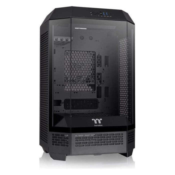 Корпус Thermaltake The Tower 300 Black черный без БП miniITX 7x120mm 5x140mm 2xUSB3.0 audio   107040 - фото 51628661