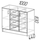 Спальный гарнитур «ЭКО», комплект 6 предметов, цвет белый/дуб вотан - Фото 2