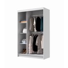 Шкаф – купе «Бруно 1», 1310×500×2000 мм, цвет белый гладкий - Фото 2