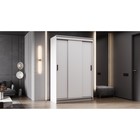 Шкаф – купе «Бруно 1», 1310×500×2000 мм, цвет белый гладкий - Фото 3