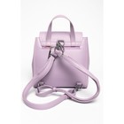 Рюкзак женский, экокожа, Ludor фиолетовый, 24х8х29 см - Фото 3