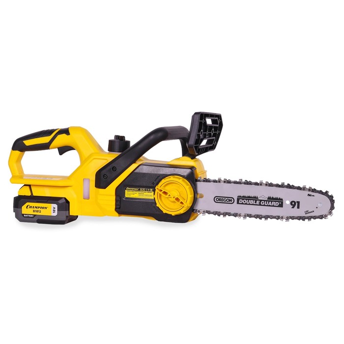 Пила цепная аккумуляторная CHAMPION CSB1811, 18 В, 4 Ач, Li-ion, шина 10", БЕЗ АКБ И ЗУ - Фото 1