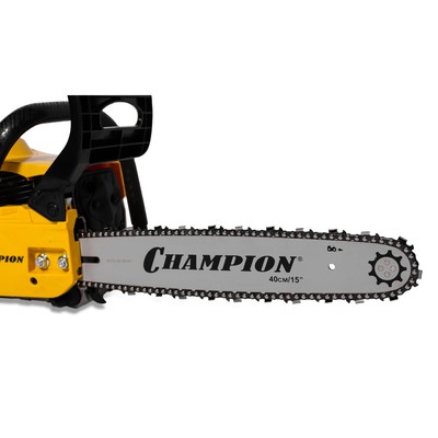 Бензопила CHAMPION 246-15, 2.6 л.с., 45.8 см3, 15", шаг 0.325", паз 1.3 мм, 64 звена