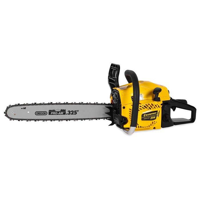 Бензопила CHAMPION 254-18, 3.4 л.с., 18", шаг 0.325", паз 1.5 мм, 72 зв., карбюратор Walbro - Фото 1