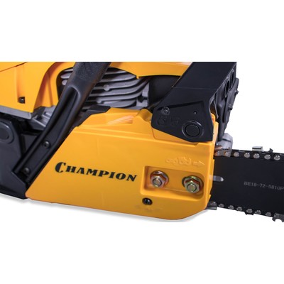 Бензопила CHAMPION 256-18, 3.4 л.с., 18", шаг 0.325", паз 1.5 мм, 72 звена, легкий старт