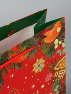 Пакет подарочный новогодний «С новым годом!», 26×32×12 см - Фото 5