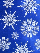 Пакет подарочный новогодний под бутылку, упаковка «Звёздочки-снежинки», 12×36×8.5 см - Фото 7