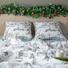 Постельное бельё "Этель" Winter countryside 2 сп 175х215 см, 200х220 см,70х70 см -2 шт,поплин 125 г/м2 - фото 114281746