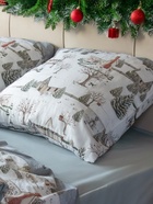 Постельное бельё "Этель" Winter countryside евро 200х217 см,220х240 см,70х70 см -2 шт,поплин 125 г/м2 - Фото 4